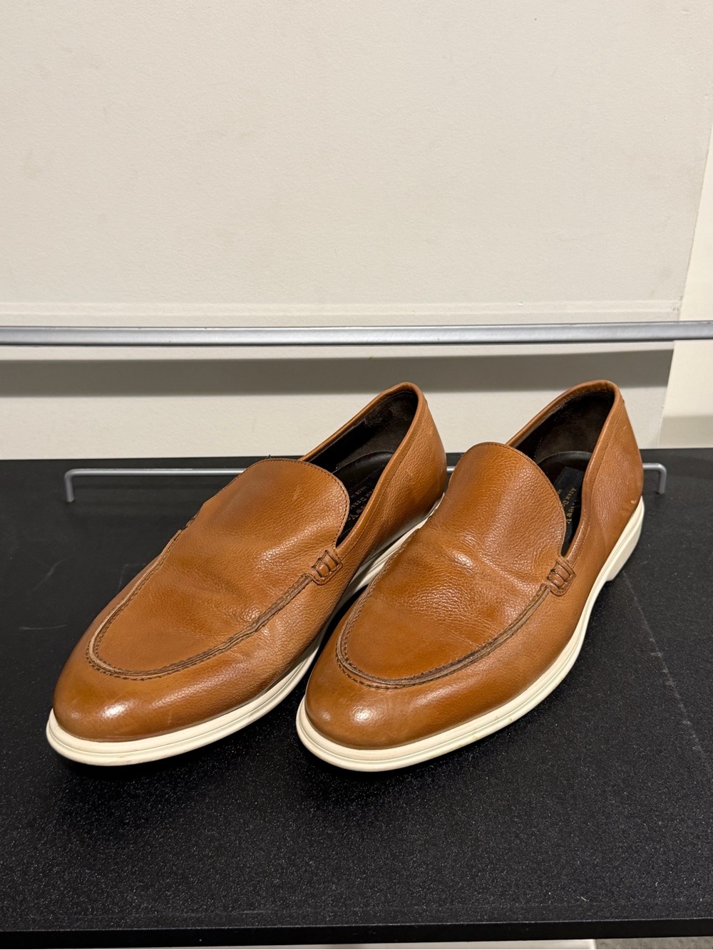 To Boot Men's Slip-On Leather Loafers in Brown